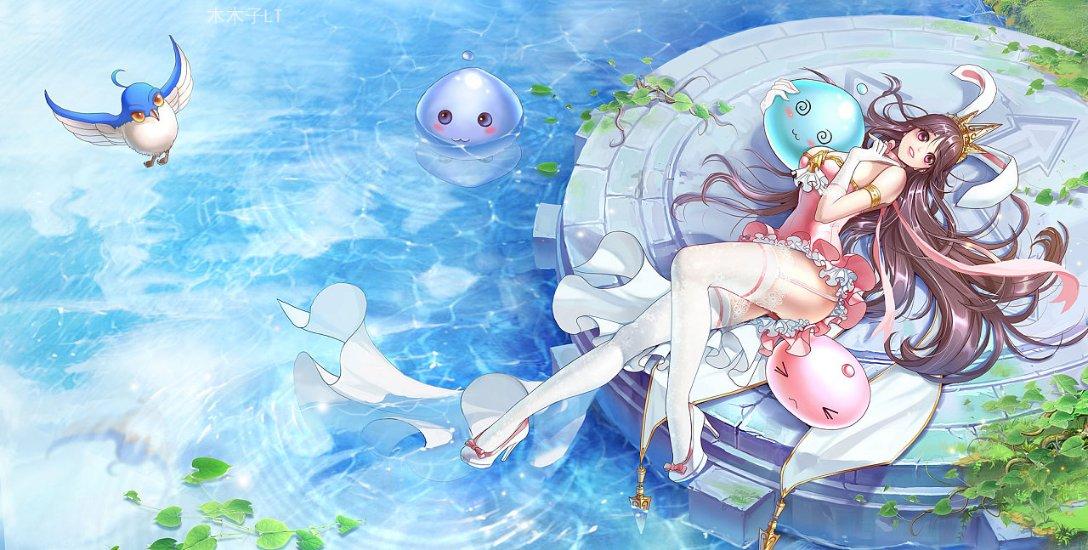 清凉夏日冰淇淋